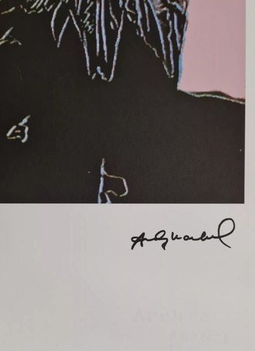 ANDY WARHOL * Bald Eagle * 57 x 38 cm * signed lithograph * limited # xx/100 - Bild 6 von 11
