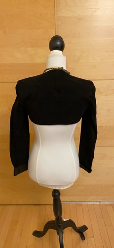 NEW EMILIO PUCCI Runway bolero jacket S/6-US/ 40 IT $2439 - Picture 4 of 10