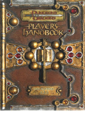 Wotc D 3e 3 5e D D Softback Players Handbook Phb Dungeon Dragon Sb Sc Ppb Ebay