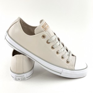 converse de cuero para mujer