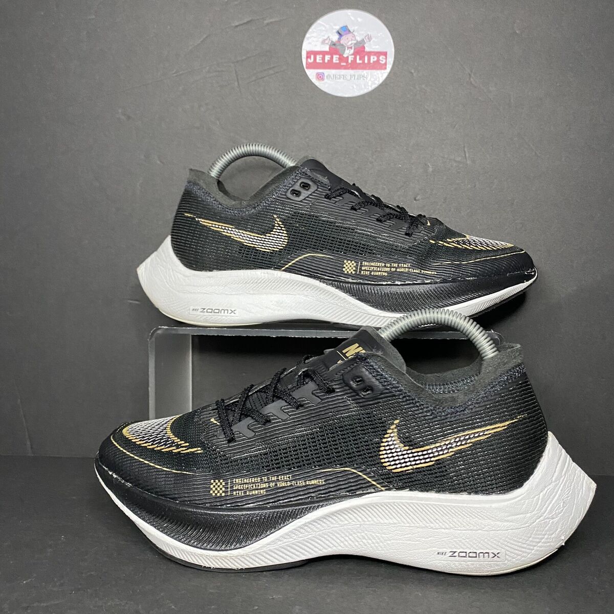 Nike Zoomx Vaporfly Next% 2 Mens Shoes Black CU4111-001 - Sz Nike Zoomx Vaporfly Next% 2 Mens Shoes Black CU4111-001 - Sz