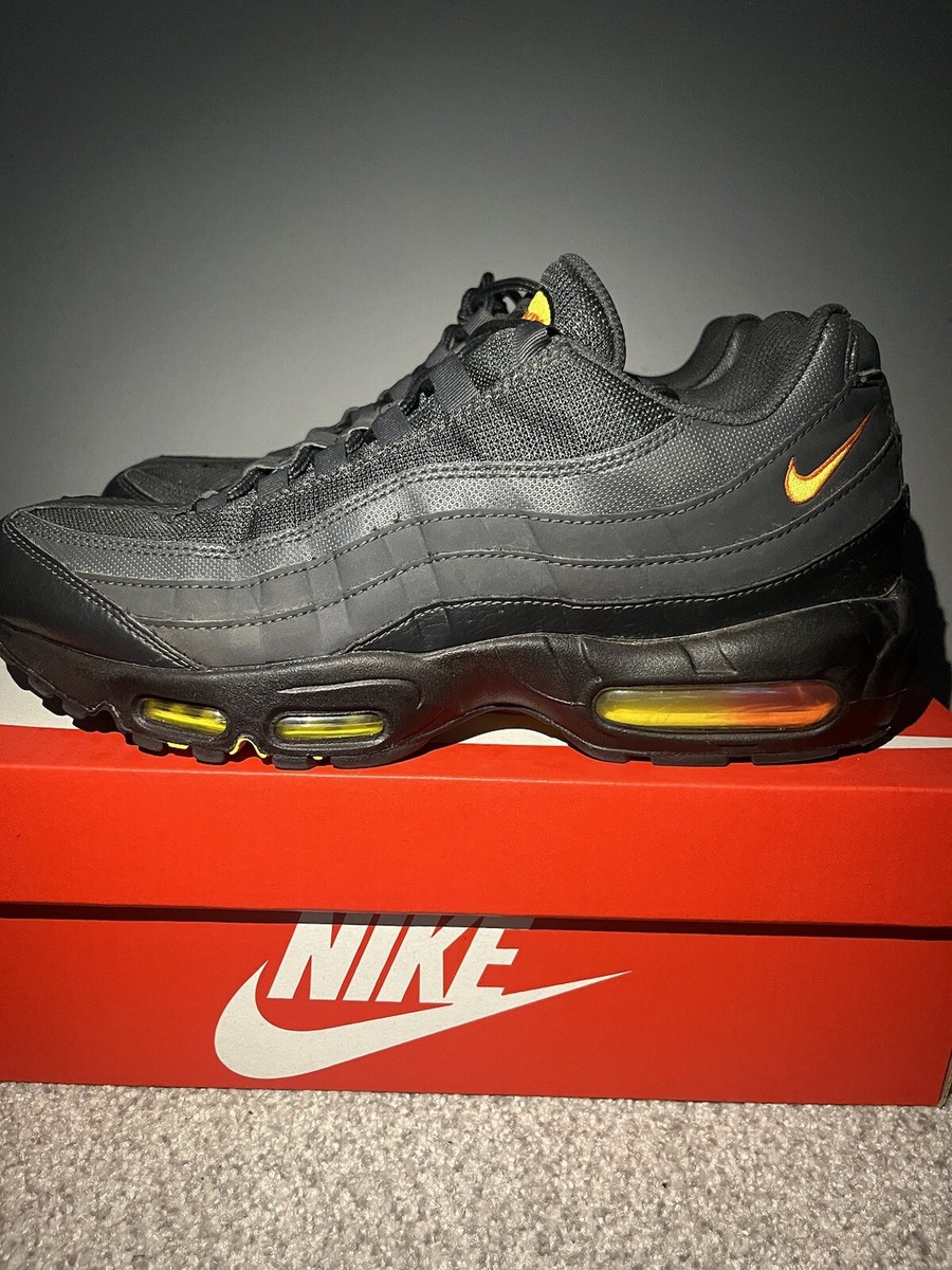 nike air max 95 ultra se black orange