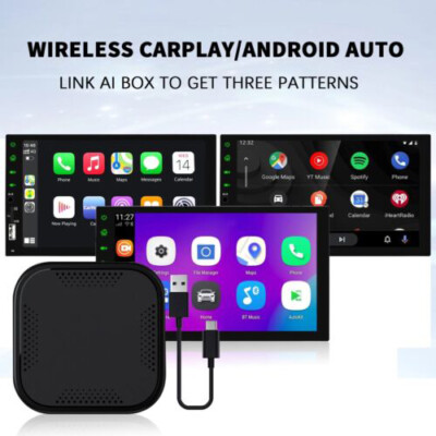 アクセサリー DRIVIM CarPlay AI Box 4GB+64GB Android12 Amazon.com: AI Box Wireless CarPlay & Auto Adapter - Plug