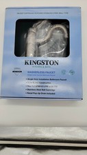 Kingston Brass Victorian Bathroom Faucet with Metal Lever Handle  KB1408BL