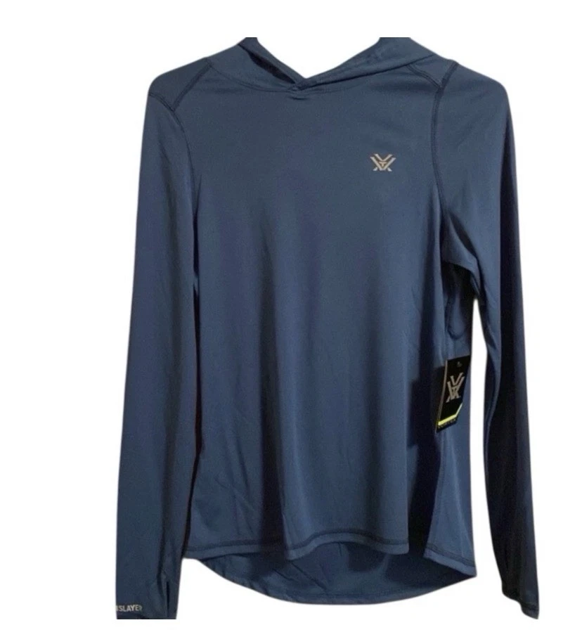 Vortex Sunslayer Sun Shirt Blue Small New