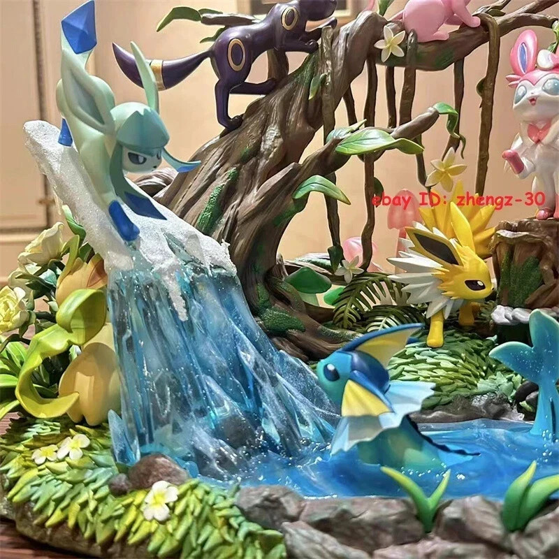 EEVEE FAMILY Figure Painted Statue Anime PVC Model Collectibles