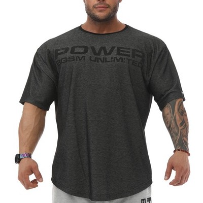 BGSM SPORTSWEAR Ragtop Rag Top T-Shirt Gym Bodybuilding Fitness 3330-ANTHRACITE