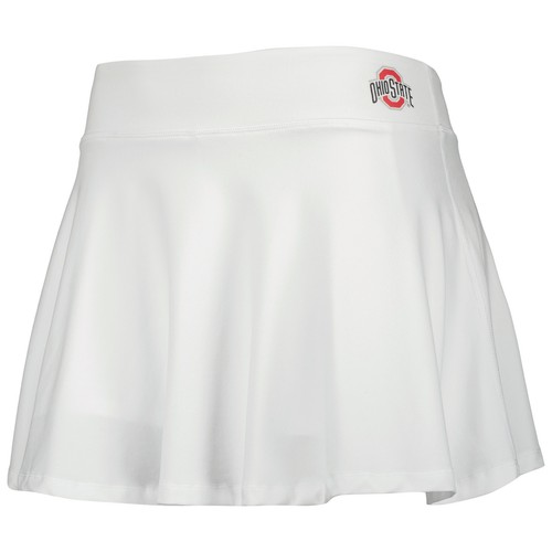 Damen ZooZatz weiß Ohio State Buckeyes fließender Skort - Bild 2 von 3