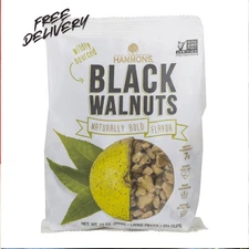 Hammons Black Walnuts Large Pieces, 12 oz