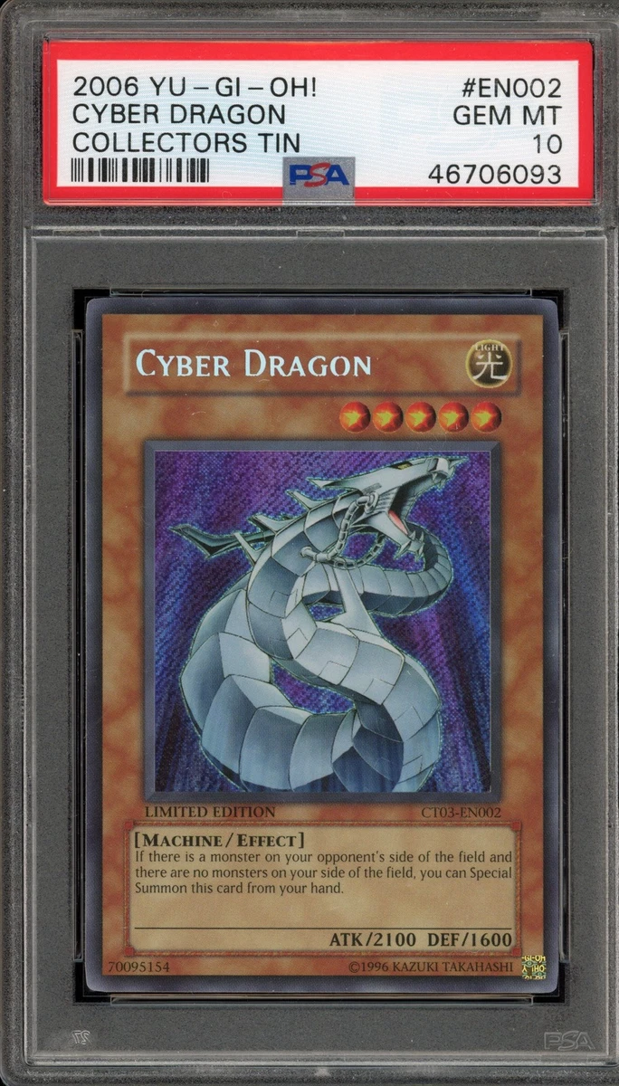 Cyber Dragon Yu-Gi-Oh! TCG Professional Sports Authenticator (PSA