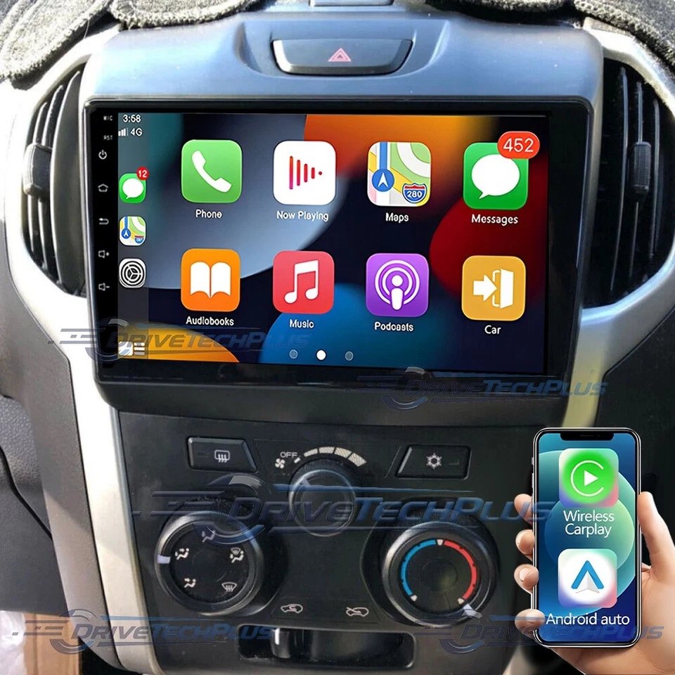 FOR HOLDEN COLORADO RG 2012-2016 CARPLAY ANDROID 13 HEAD UNIT GPS NAVI CAR RADIO - image 3 of 4