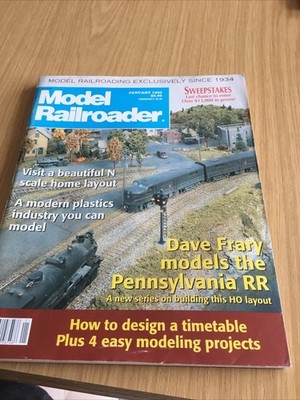 Model Railroader , January 1993 , in  englischer  Sprache. guter Zustand.