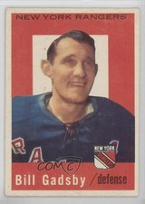 1959-60 Topps Bill Gadsby #62 HOF wy5