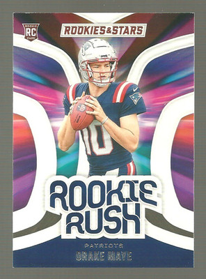 2024 Panini Rookies & Stars - Rookie Rush Drake Maye #RR-DME (RC)