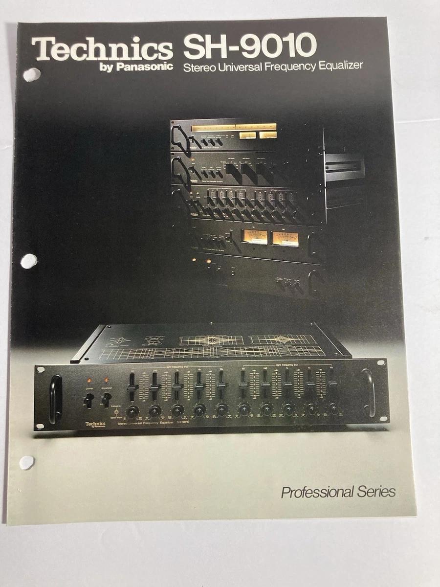 Technics SH-9010 Universal Frequency Equalizer Stereo Original