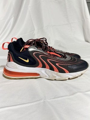 Men's Size 14 Nike Air Max 270 React Eng Black/Topaz Gold (CW7302 001)