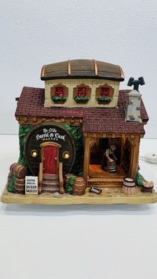 Lemax Caddington Village  Ye Olde Barrel & Cask Makers  Retired 2015 RARE & NEW
