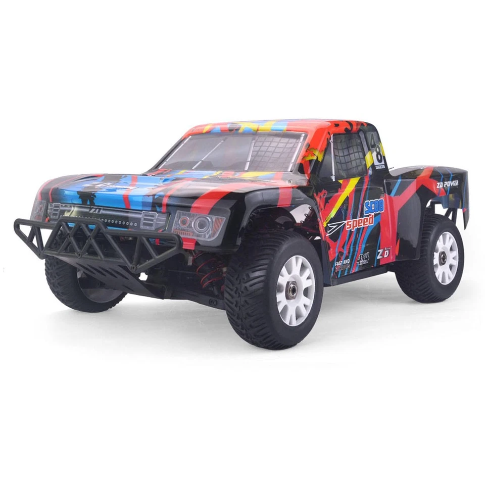 1/8 Brushless 4WD HighSpeed Short Course RC Truck RTR Pickup 70KM/H Car ProLevel - Image 2 of 4
