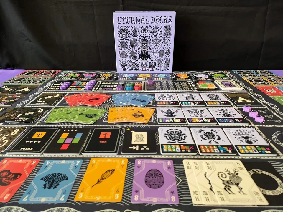 Eternal Decks Co-op Card Board Game 1–4 Players japan Ver. English Manual - Image 3 of 4