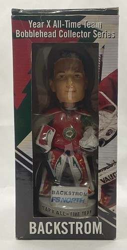 NIKLAS BACKSTROM Minnesota Wild NHL HOCKEY Wackelkopf NEU in BOX Wackelkopf - Bild 2 von 10