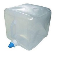 TANICA PIEGHEVOLE DA 10 LT CON RUBINETTO PER ALIMENTI Trekking  CAMPEGGIO GITA