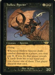 Hollow Specter 75/145 Legions Rare MTG