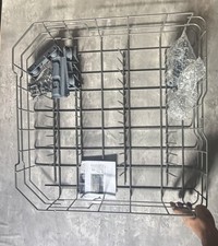 Dishwasher Lower Rack Replacement Basket W Wheels Hardware Open Box Dishwasher Lower Rack Replacement Basket W Wheels Hardware Open Box