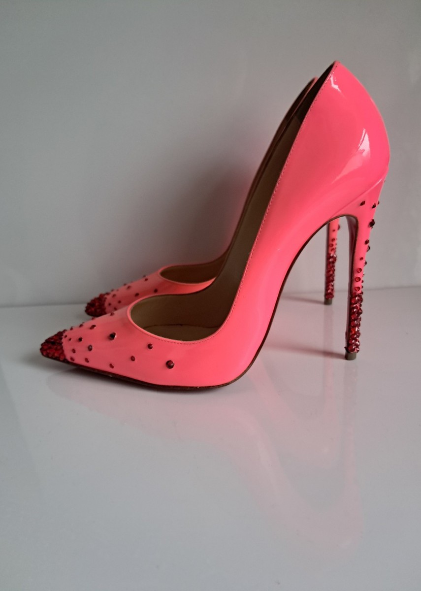 So Kate Pink Spiked Louboutin Heels Christian Louboutin So Kate