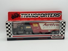 Matchbox Super Star Transporter Active Racing Team 32 - 1:64 Diecast Truck