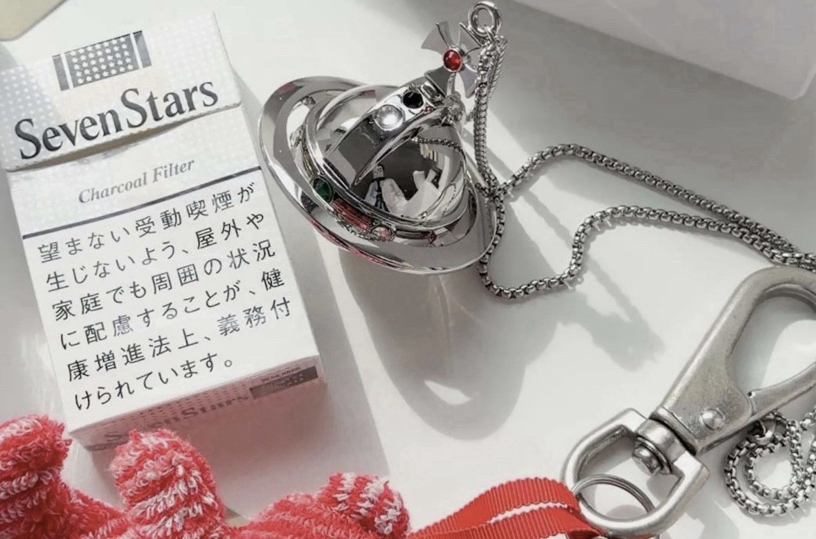 ニード様VivienneWestwoodNANAGiantOrb Lighter Nana Inspired Vivienne Westwood Orb Lighter Necklace Windproof