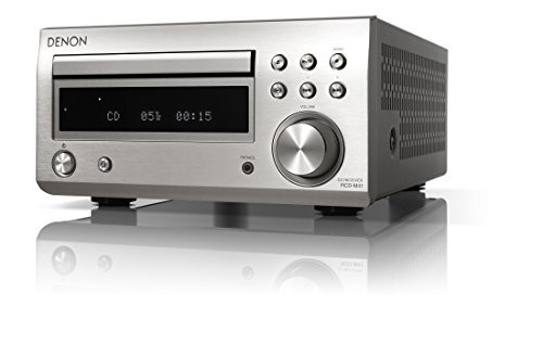 Denon Wide FM AM/FM Radio Tuner RCD-M41SP Premium Silver