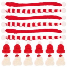 40 PCS Christmas Dress-up Suit Festive Doll Accessories Holiday Clothes