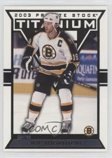 2002-03 Pacific Private Stock Titanium Retail Joe Thornton #10 HOF 1o8