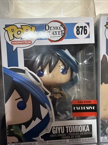 Funko Pop Demon Slayer Kimetsu no Yaiba - Giyu Tomioka - AAA Anime (Exclusive)