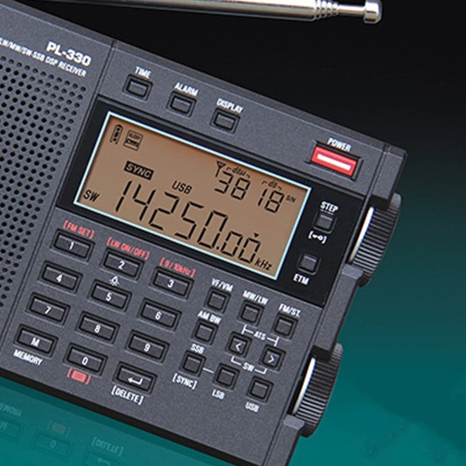 Tecsun PL-330 Vollbandradio, Tragbares FM-Stereo, LW/MW/SW SSB DSP-Empfänge2128 - Bild 4 von 4