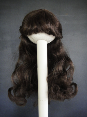 Perruque Mohair Pour Poupée Ancienne Ou Moderne - 32 Cm - Jumeau, Bru - Georgette Bravot