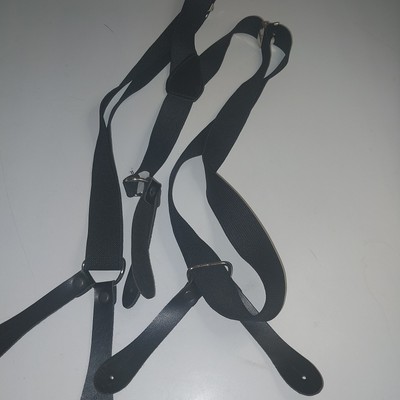 black button Ends suspenders Elastic  Pre-owned