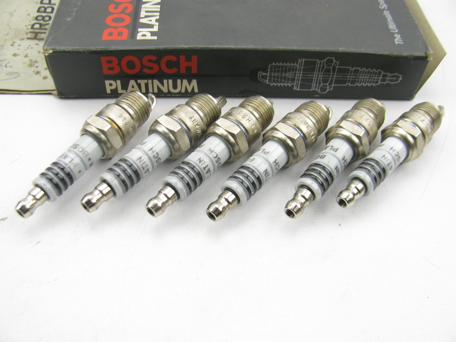 6 Bosch HR8BPZ PLATINUM Spark Plugs