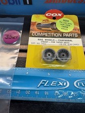 VINTAGE COX 14012 SLOT CAR WHEELS for: 1/32 - 1/24 / NEW