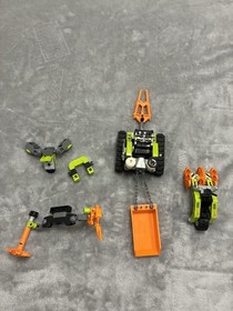 LEGO Power Miners Lot: 8707 8956 8957 8958 w/Minifigs + Instructions