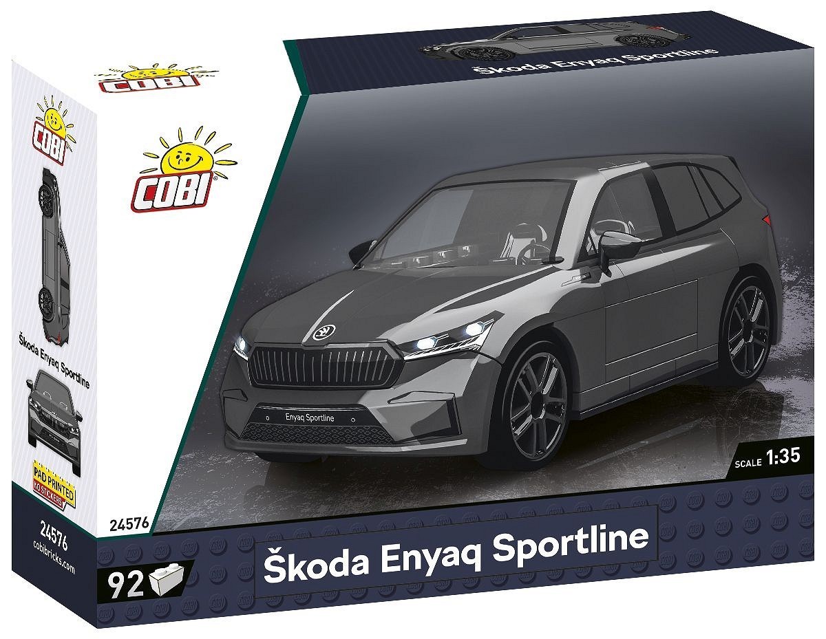 5902251245764 Блоки Skoda Enyaq Sportline 102 блока Cobi Klocki