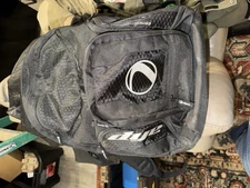 Dye Paintball Book Bag Backpack Black Gray Padded Shoulder Strap Adjustable