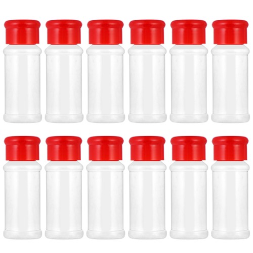 Plastic Seasoning Bottle Spice Shaker Kitchen Salt Container Bottles