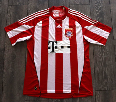 BAYERN MUNICH GERMANY 2010 2011 FOOTBALL SHIRT HOME ADIDAS ORIGINAL SIZE L MENS