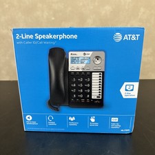AT T Corded 2-Line Speakerphone Telephone With Caller ID And Waiting ML17929