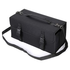 BTSKY 171 Slots Marker Case Lipstick Organizer-Canvas Markers Holder for