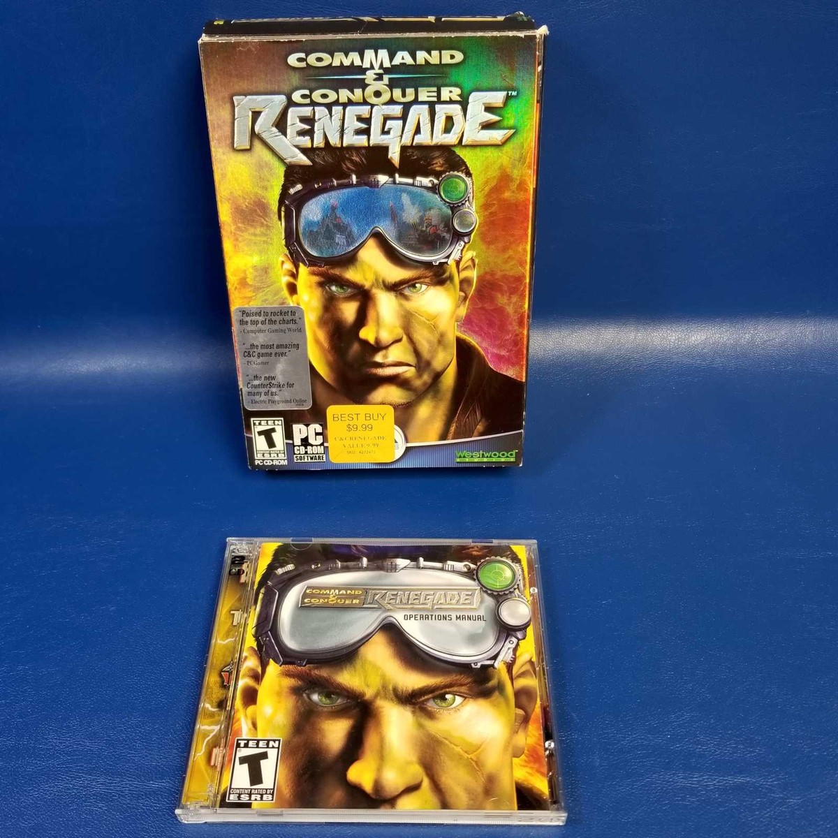 Command & Conquer Renegade PC CD-ROM Game Boxed Complete Big Box