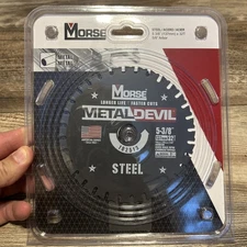 Mk Morse Metal Devil Steel Circular Saw Blade 5-3/8" x 32T 102513 Made in USA