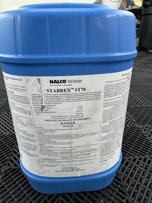 Nalco Water STABREX ST70 Cooling Water Treatment Chemical 25kg MPN ELSH0427JM