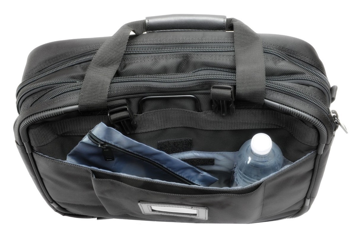 LuggageWorks Stealth Electronic Flight Bag Pilot Carry On Rolling